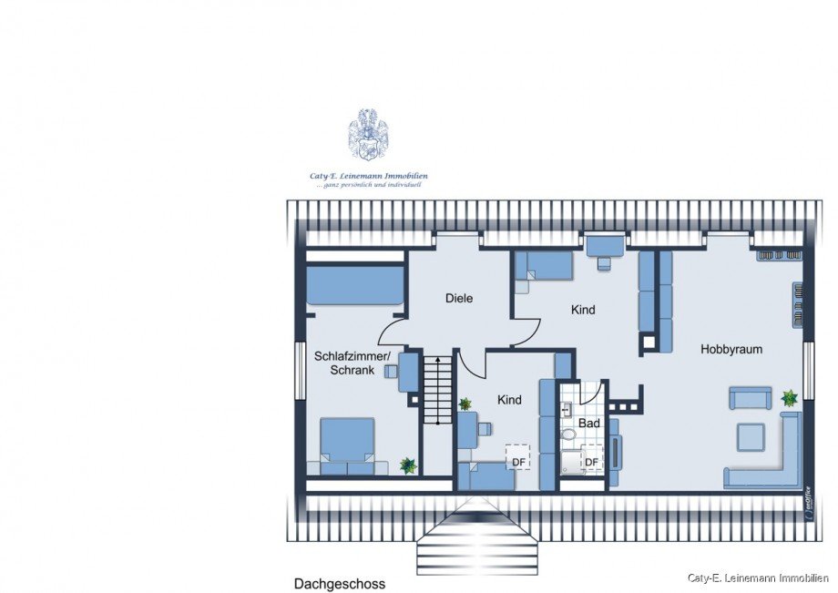 OG Grundriss Einfamilienhaus Burgwedel / Wettmar