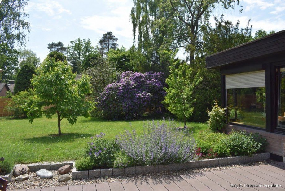 Gartenansicht Einfamilienhaus Burgwedel / Lahberg