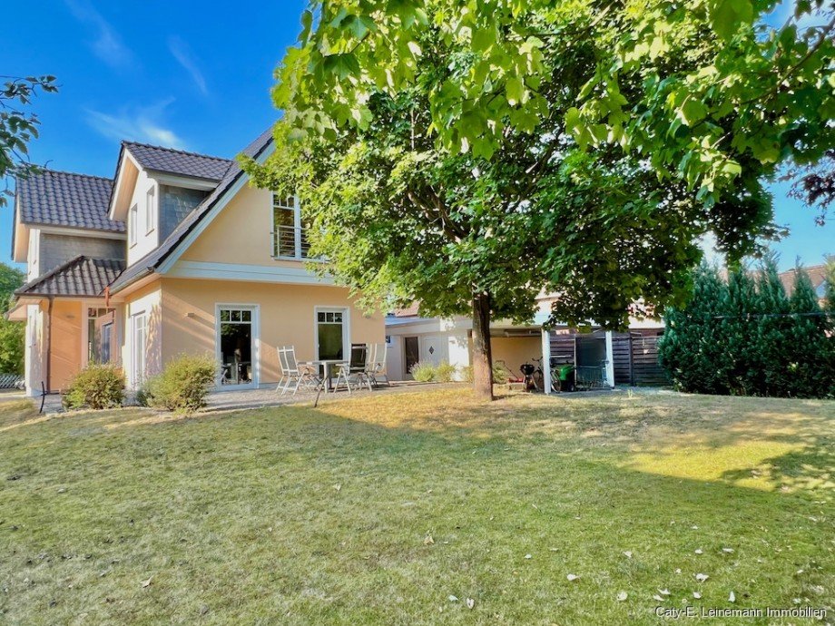 Ansicht Garten Einfamilienhaus Nienhagen