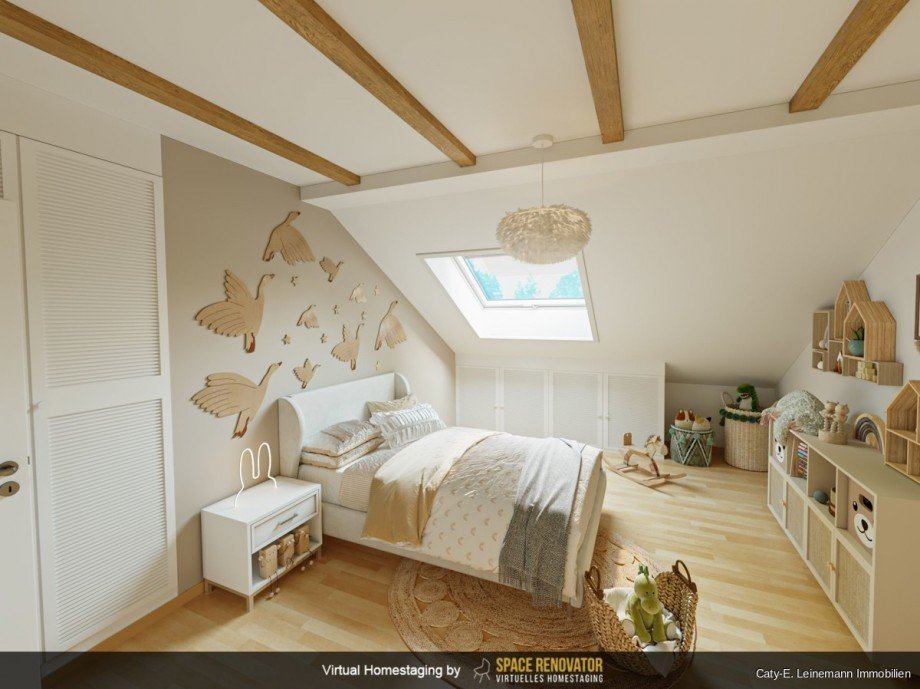 OG Beispieleinrichtung Kinderzimmer Einfamilienhaus Burgwedel / Wettmar