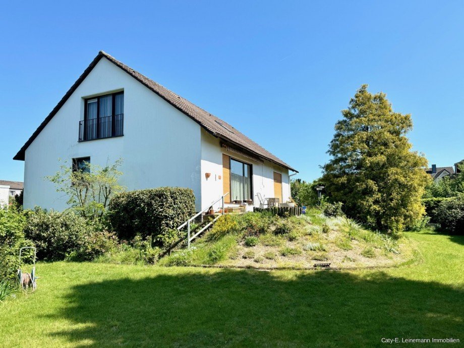 Ansicht Garten Einfamilienhaus Isernhagen / Hohenhorster Bauerschaft