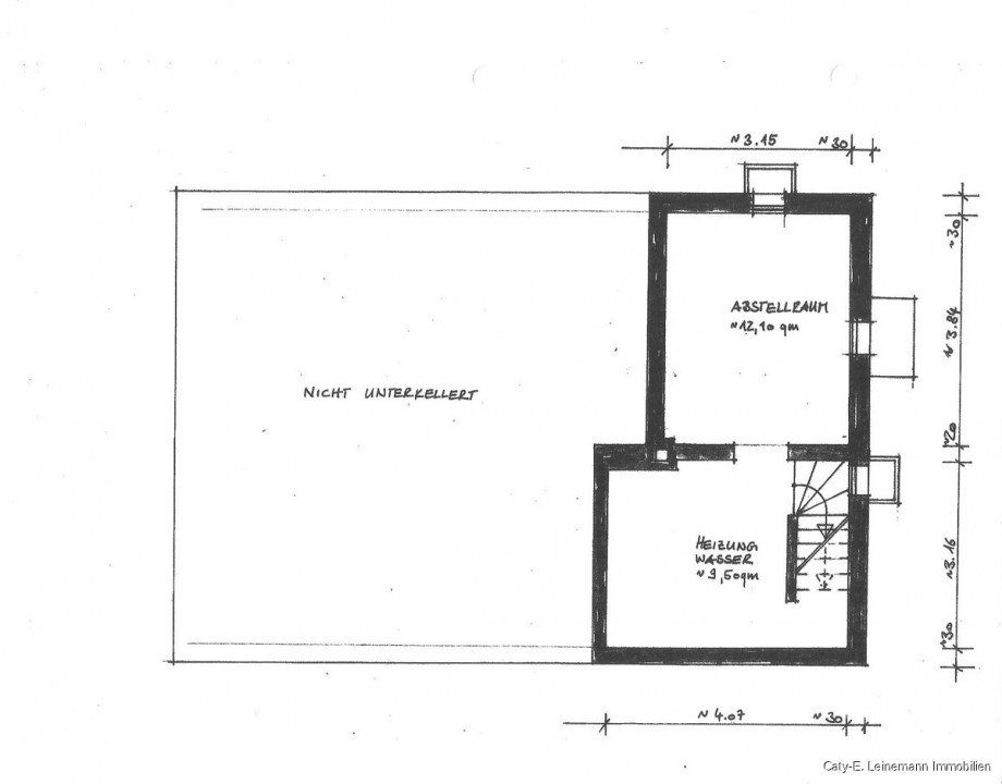 Grundriss KG Einfamilienhaus Wedemark / Bissendorf