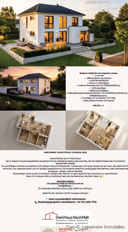 Beispielbebauung Wohngrundst�ck Burgwedel