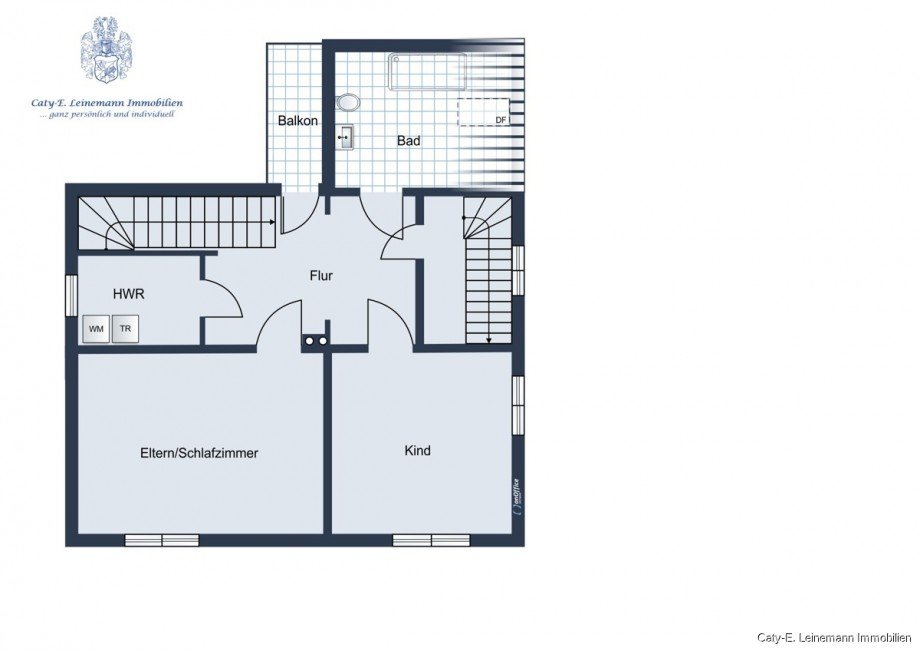 Skizze Grundriss Obergeschoss Einfamilienhaus Uetze / H�nigsen