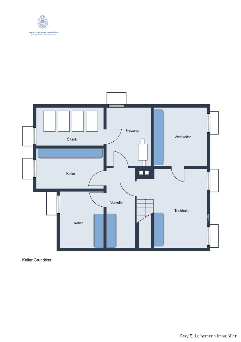Keller Grundriss Einfamilienhaus Burgwedel / Lahberg