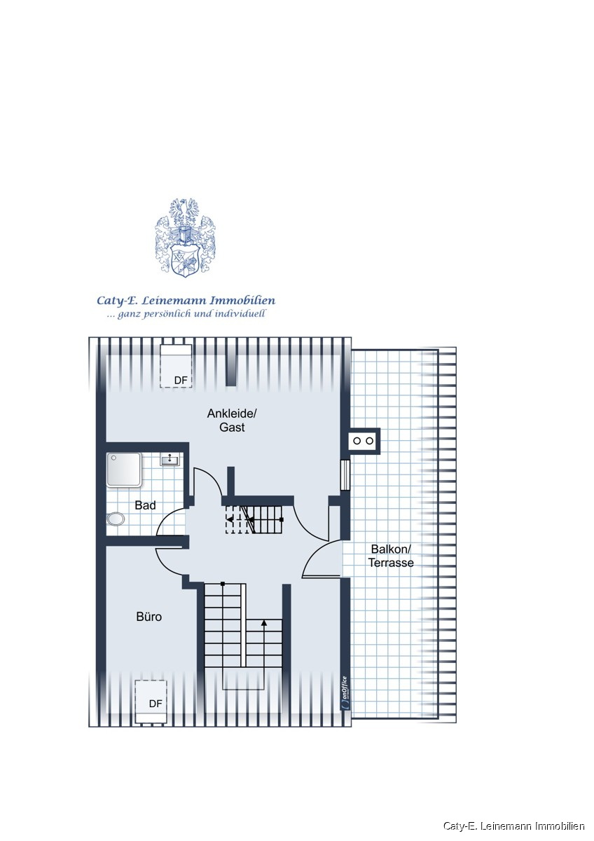 Dachgeschoss Grundrissskizze Einfamilienhaus Lehrte