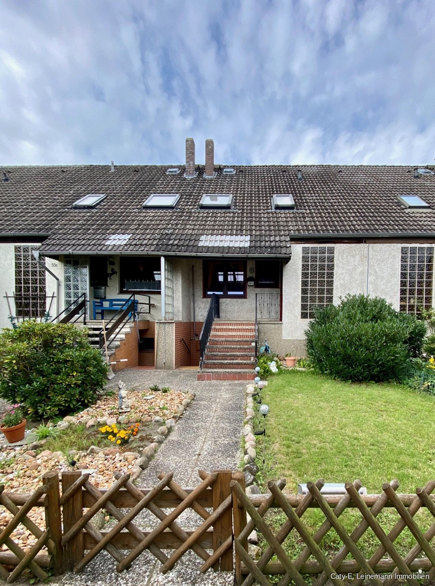 Ansicht Hauseingang Reihenmittelhaus Burgwedel / Wettmar