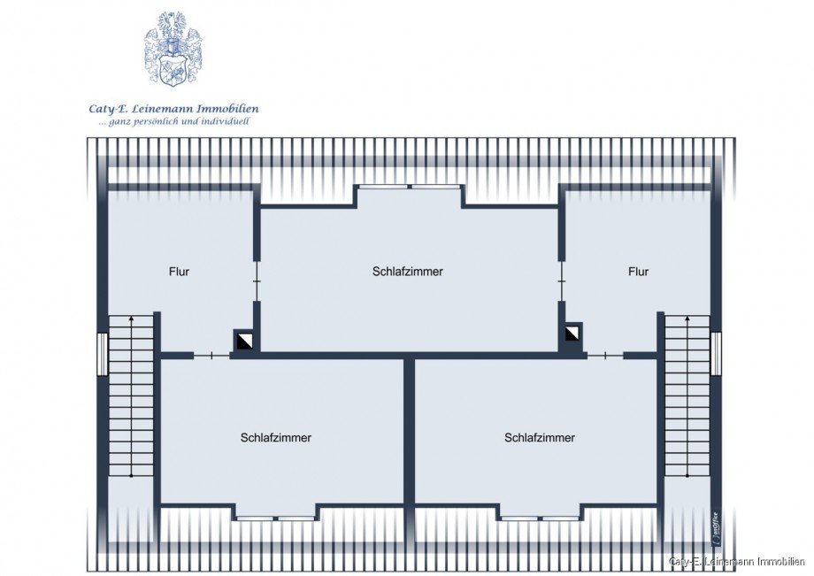 Grundriss Obergeschoss Einfamilienhaus Wittingen