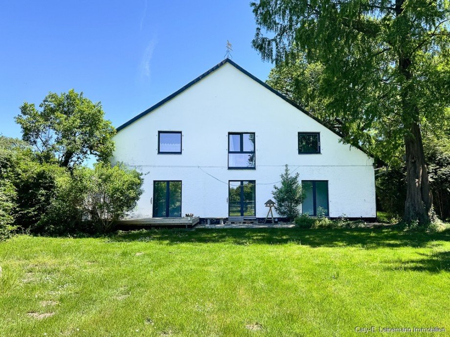 Ansicht Garten Haus Isernhagen / Hohenhorster Bauerschaft
