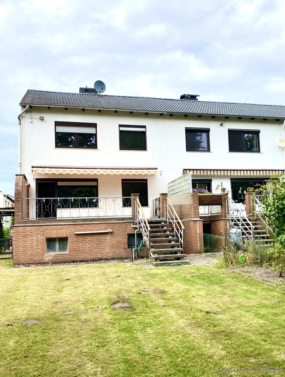 Ansicht hinten Reihenendhaus Burgwedel / Kleinburgwedel